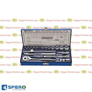 Spero Tools Socket Set 3/8 inch 6PT 19pcs