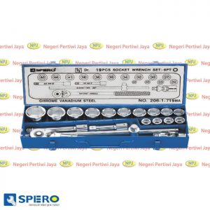 Spero Tools Socket Set 3/4 inch 6PT 19pcs