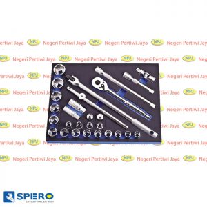 Spero Tools Socket Set 1/2 inch 6PT 28pcs
