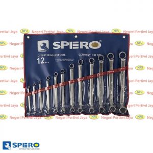 Spero Tools Offset Ring Wrench Set 12 Pcs With Pouch